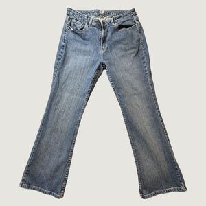 Bass Jeans Jeans Womens 8 Bootcut Blue Denim Mid Rise Classic EXCELLENT